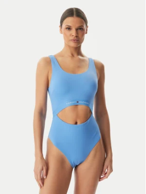 Tommy Hilfiger Strój kąpielowy UW0UW06367 Niebieski jasny