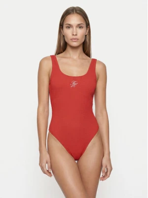 Tommy Hilfiger Strój kąpielowy UW0UW06522 Czerwony