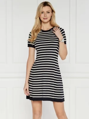 Tommy Hilfiger Sukienka CO JERSEY STITCH F&F DRESS