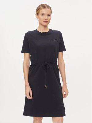 Tommy Hilfiger Sukienka codzienna 1985 WW0WW40734 Granatowy Regular Fit