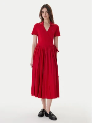 Tommy Hilfiger Sukienka codzienna 1985 WW0WW45733 Czerwony Regular Fit