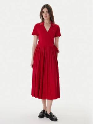 Tommy Hilfiger Sukienka codzienna 1985 WW0WW45733 Czerwony Regular Fit