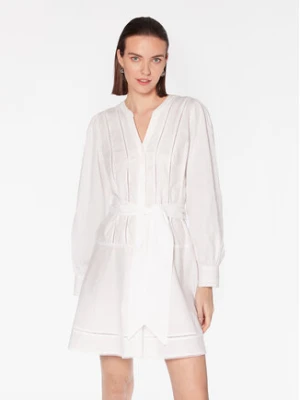 Tommy Hilfiger Sukienka codzienna WW0WW37962 Biały Regular Fit