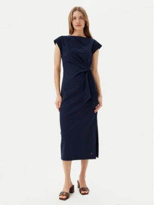 Tommy Hilfiger Sukienka codzienna WW0WW45159 Granatowy Regular Fit