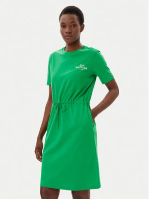 Zdjęcie produktu Tommy Hilfiger Sukienka codzienna WW0WW45529 Zielony Regular Fit