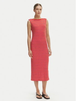 Tommy Hilfiger Sukienka codzienna WW0WW49311 Czerwony Slim Fit