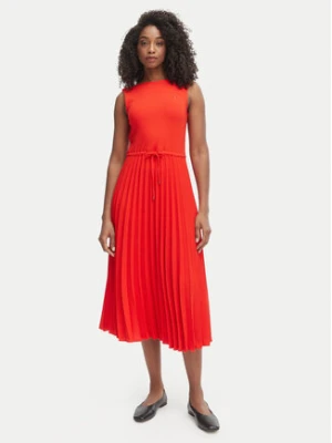 Tommy Hilfiger Sukienka codzienna WW0WW49312 Pomarańczowy Regular Fit