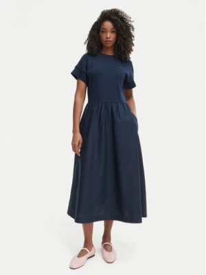 Tommy Hilfiger Sukienka codzienna WW0WW51148 Granatowy Regular Fit