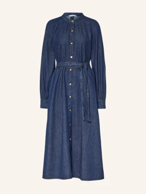 Tommy Hilfiger Sukienka Dżinsowa blau GRANATOWY