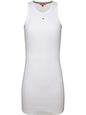 Tommy Hilfiger Sukienka "Essential" w kolorze białym rozmiar: L