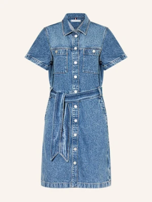 Tommy Hilfiger Sukienka Jeansowa blau