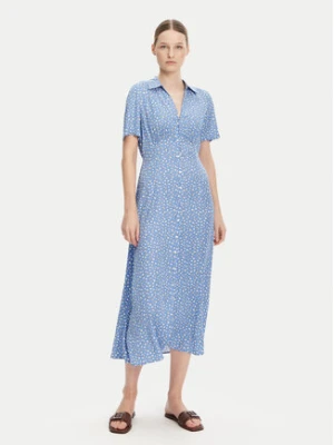 Tommy Hilfiger Sukienka koszulowa WW0WW45941 Niebieski Regular Fit