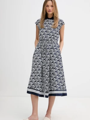 Tommy Hilfiger sukienka koszulowa z jedwabiem SUMMER
