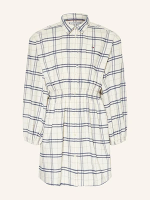 Tommy Hilfiger Sukienka Koszulowa Ze Sztruksu weiss