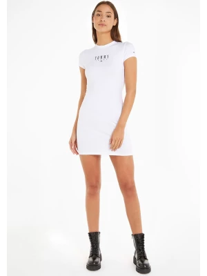 Tommy Hilfiger Sukienka "Lala" w kolorze białym rozmiar: L