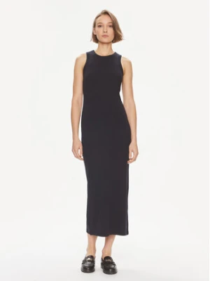 Tommy Hilfiger Sukienka letnia WW0WW38838 Granatowy Slim Fit