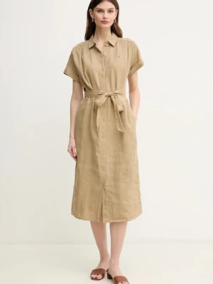 Tommy Hilfiger sukienka lniana