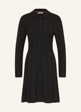 Tommy Hilfiger Sukienka Polo schwarz