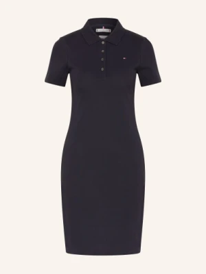 Tommy Hilfiger Sukienka Polo Z Piki blau