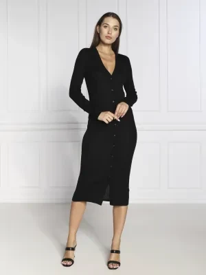 Tommy Hilfiger Sukienka | z dodatkiem jedwabiu