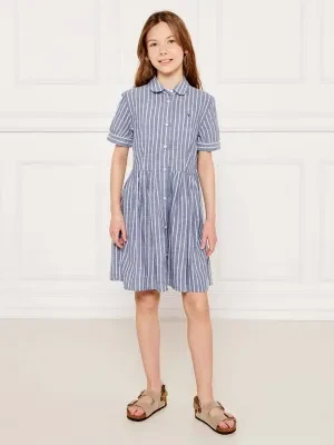 Tommy Hilfiger Sukienka | z dodatkiem lnu