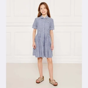Tommy Hilfiger Sukienka | z dodatkiem lnu