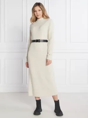 Tommy Hilfiger Sukienka | z dodatkiem wełny