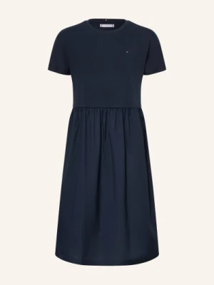 Tommy Hilfiger Sukienka Z Dżerseju blau