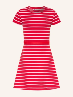 Tommy Hilfiger Sukienka Z Dżerseju rot