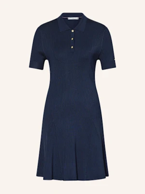 Tommy Hilfiger Sukienka Z Dzianiny blau