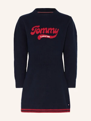 Tommy Hilfiger Sukienka Z Dzianiny blau
