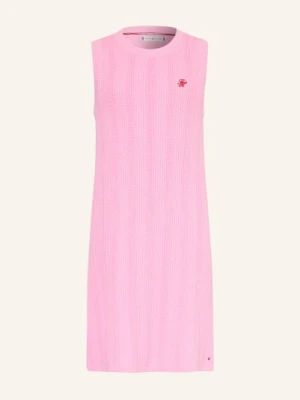 Tommy Hilfiger Sukienka Z Dzianiny pink