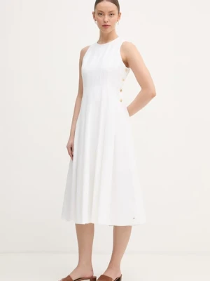 Tommy Hilfiger sukienka z lnem