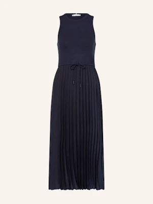 Tommy Hilfiger Sukienka Z Mieszanki Materiałów blau
