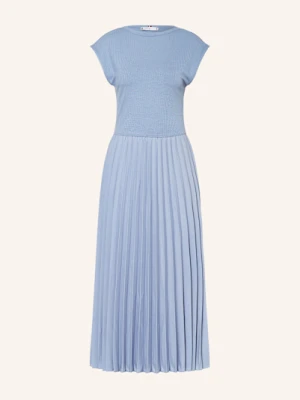 Tommy Hilfiger Sukienka Z Mieszanki Materiałów blau