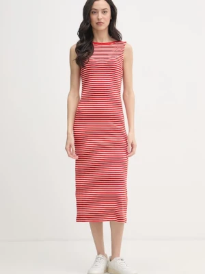 Tommy Hilfiger sukienka z wiskozy