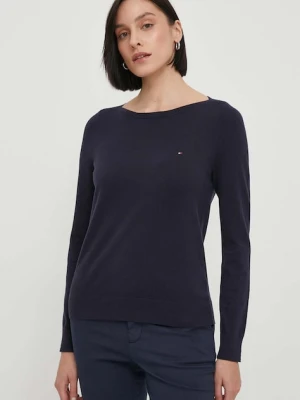 Tommy Hilfiger sweter granatowy