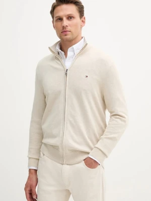 Tommy Hilfiger sweter bawełniany kolor beżowy MW0MW36517