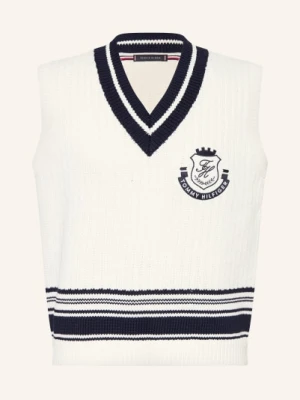 Tommy Hilfiger Sweter Bez Rękawów beige