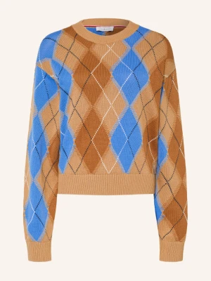 Tommy Hilfiger Sweter braun brązowy