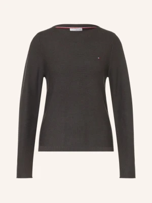 Tommy Hilfiger Sweter braun CIEMNOBRĄZOWY