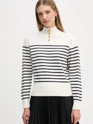 Tommy Hilfiger sweter damski kolor biały lekki WW0WW47467