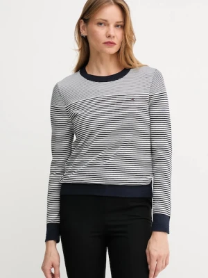 Tommy Hilfiger sweter damski kolor granatowy lekki WW0WW44984