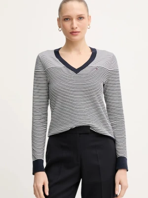 Tommy Hilfiger sweter damski kolor granatowy WW0WW40098