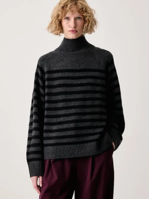 Tommy Hilfiger sweter damski wełniany szary