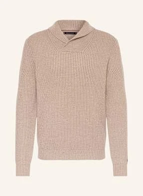 Tommy Hilfiger Sweter Dc Shawl braun