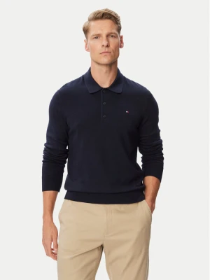 Tommy Hilfiger Sweter Essential MW0MW14745 Beżowy ciemny Regular Fit