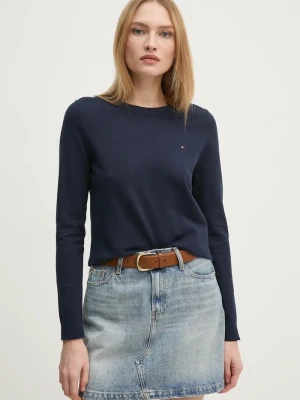 Tommy Hilfiger sweter granatowy