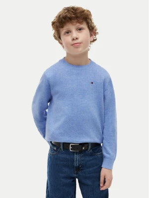 Tommy Hilfiger Sweter KB0KB10307 Niebieski Regular Fit