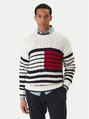 Tommy Hilfiger Sweter MW0MW42782 Écru